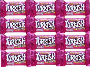 Fry'S Turkish Delight British Chocolate Bar X 12