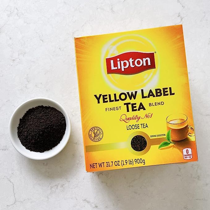 Lipton Yellow Label Loose Tea International Blend 31.74Oz (1.9Lb) 900G (1)