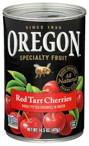 Oregon Fruit Products Cherries Red Tart In Water 14.5 Oz