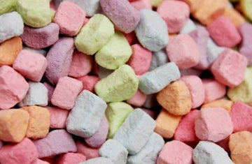 SweetGourmet Vanilla Dehydrated Marshmallow Bits | Charms Cereal Marshmallows | 6oz