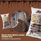 Liebers Dark Chocolate Rice Cakes, Kosher Certified Dairy Free, Gluten Free Snack (Dark Chocolate) Pack Of 6