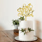 Qertesl Acrylic One Year Married Cake Topper - 1St Wedding Anniversary Cake Topper -Anniversary Party Decorations,One Year Anniv