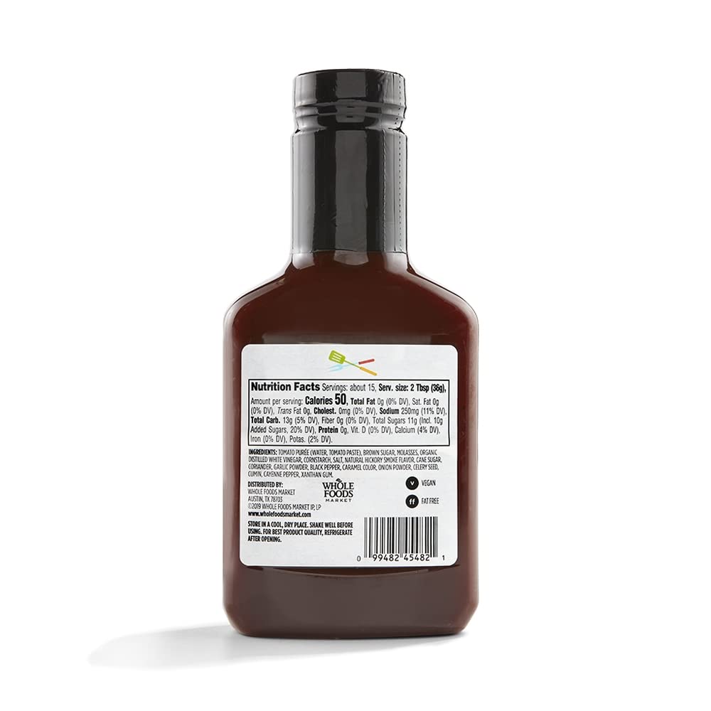365 by Whole Foods Market, Original Barbecue Sauce, 19.5 Ounce