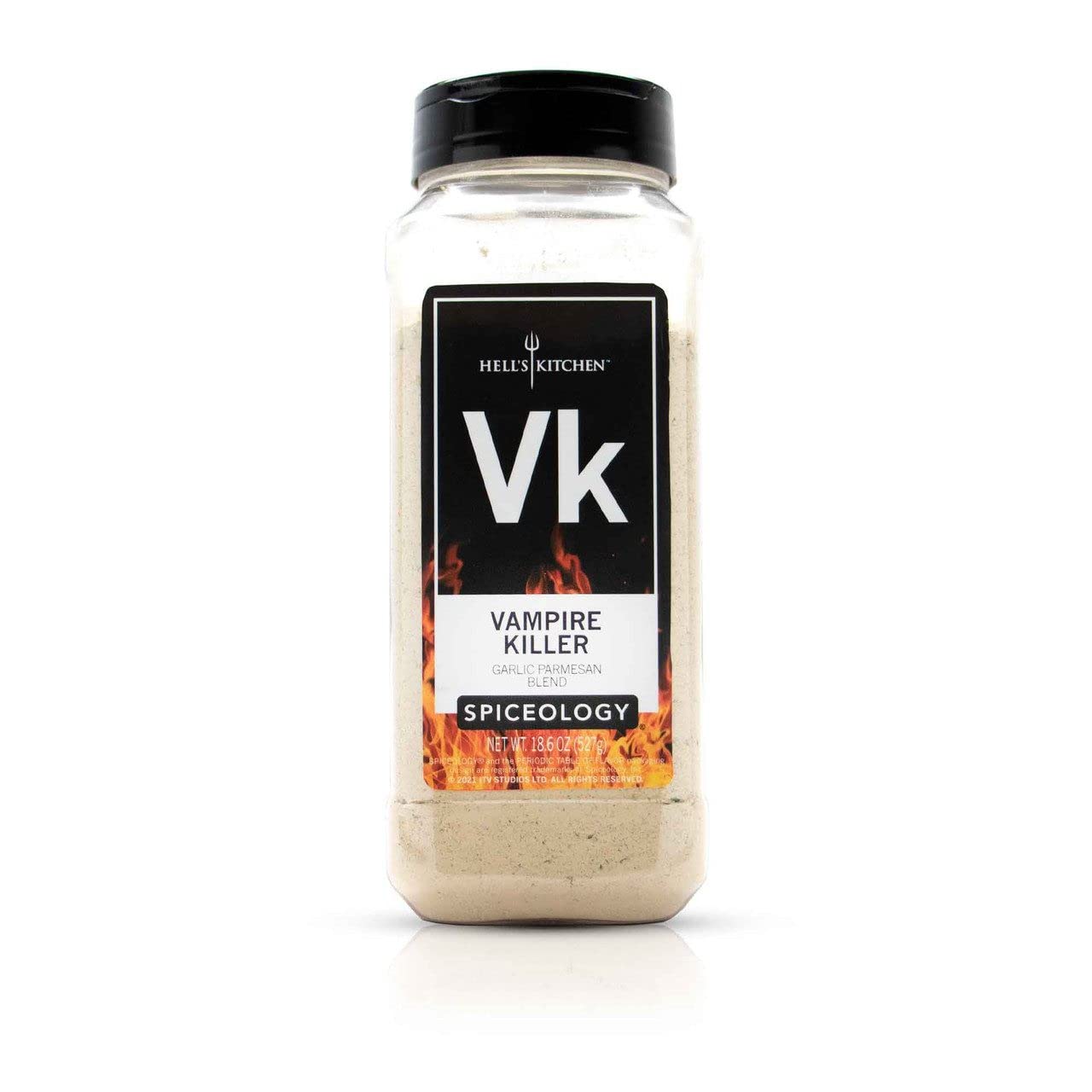 Spiceology & Hell'S Kitchen - Vampire Killer - Garlic Parmesan Spice Blend - Savory All-Purpose Seasoning - 18.6 Oz