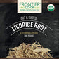 Frontier Co-Op Licorice Root, Cut And Sifted, Certified Organic, Kosher | 1 Lb. Bulk Bag | Glycyrrhiza Species