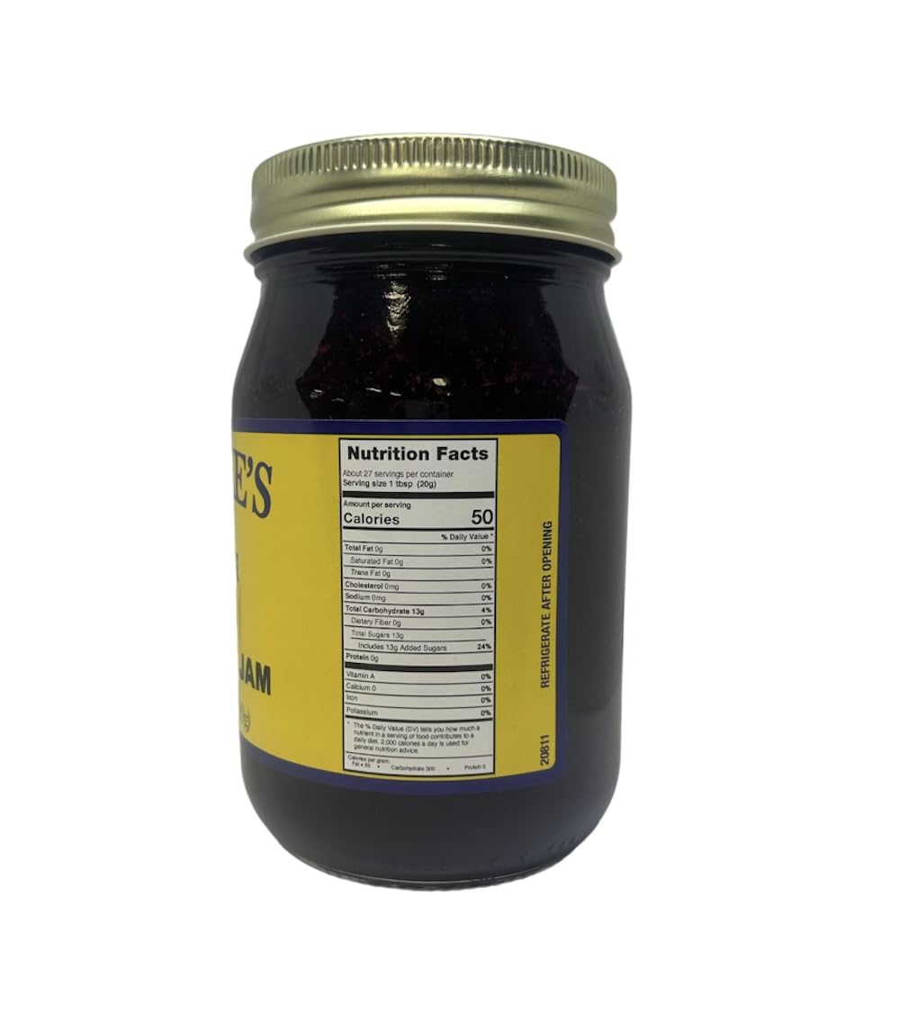 Tennessees Best Boysenberry Jam - Seedless, Handcrafted, Small Batch - 18 oz Glass Jar Two Pack