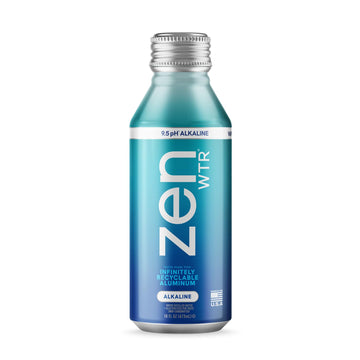 Zenwtr Ultra-Pure, Vapor Distilled Water, 16 Oz (Pack Of 12) Bottled Water, 9 Ph Alkaline Water With Electrolytes For A Crisp, R