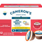 Cameron s Coffee Dark Chocolate Mocha Flavored Single-Serve Pods, Light Roast, 100% Arabica, 12-Count (Pack of 6)