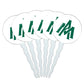 University of Arkansas at Monticello Secondary Logo Cupcake Picks Toppers Decoration Set of 6