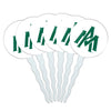University of Arkansas at Monticello Secondary Logo Cupcake Picks Toppers Decoration Set of 6