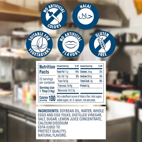 Hellmanns Real Mayonnaise Squeeze Bottle Made from 100% Recycled Plastic  No-Mess Cap  Condiment for Sandwiches  Salads  Mayo Made with Cage Free Eggs  Gluten Free  11.5 Fl Oz (Pack of 12)