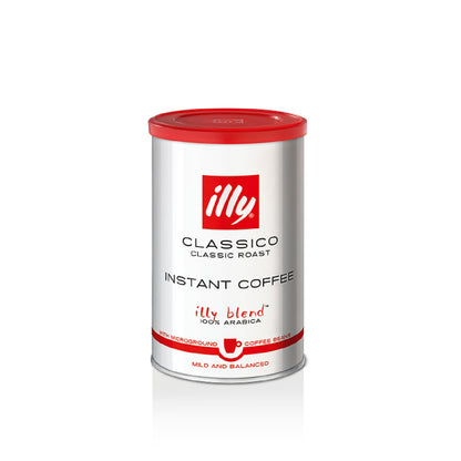 illy Instant Coffee- 100% Arabica Coffee - Classico Medium Roast - Notes Of Caramel, Orange Blossom & Jasmine - Easy Preparation