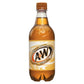 Variety Pack A&W Cream Soda Made with Aged Vanilla, 20 Fl Oz Bottles, Pack of 12, Light Brown