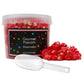 Pink Popcorn Bucket with Scoop, 20 Ounce, Watermelon Flavored Popcorn Tub, Fresh Gourmet Popcorn, The Hampton Popcorn & Candy Co