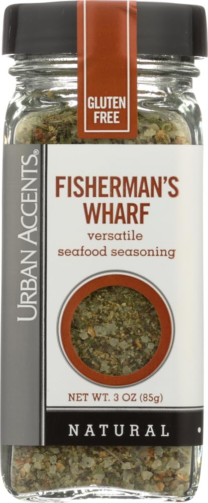 Urban Accents Fisherman Favorite Spice Blend, 3 Oz, Perfect for Seasoning and Flavoring Dishes