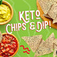 Beyondchipz Low Carb Tortilla Chips, Bang Bang Ranch, Keto Friendly, Gluten Free, 5.3Oz Bag, Pack Of 4