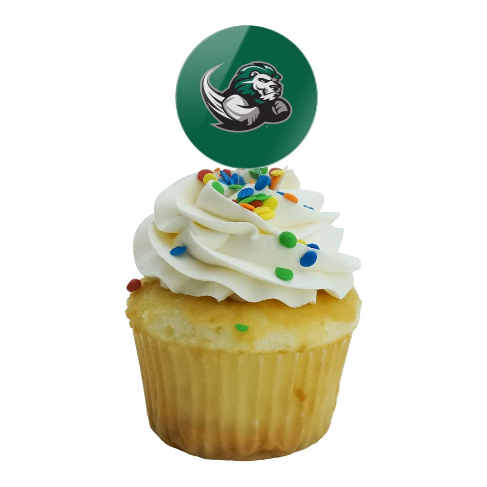 Slippery Rock Primary Logo Cupcake Picks Toppers Decoration Set Of 6