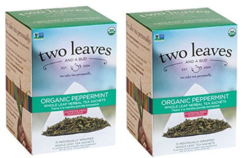Two Leaves And A Bud Peppermint Tea 30 Count (Pack Of 2)