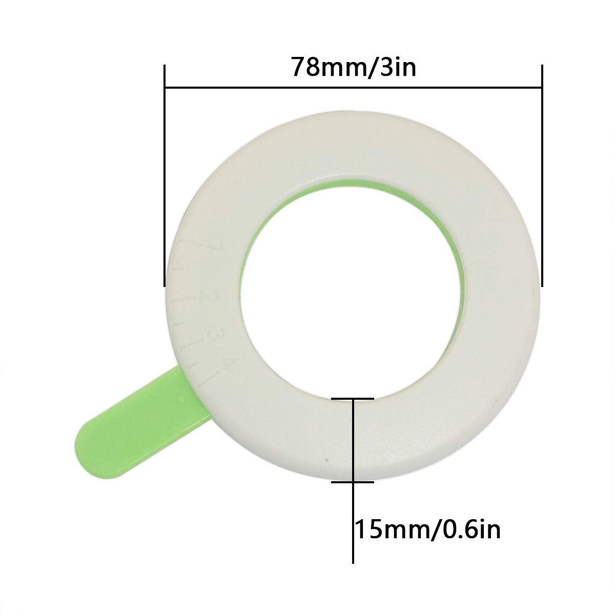 Zrm&E 2Pcs Noodle Measuring Device Adjustable Noodle Portions Controller For Ordinary Noodles, Vermicelli, Rice Noodles, Spaghet