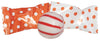 PEPPERMINT 100 Count Wrapped in Orange Polka Dot Candy Wrapper - Mint Candy