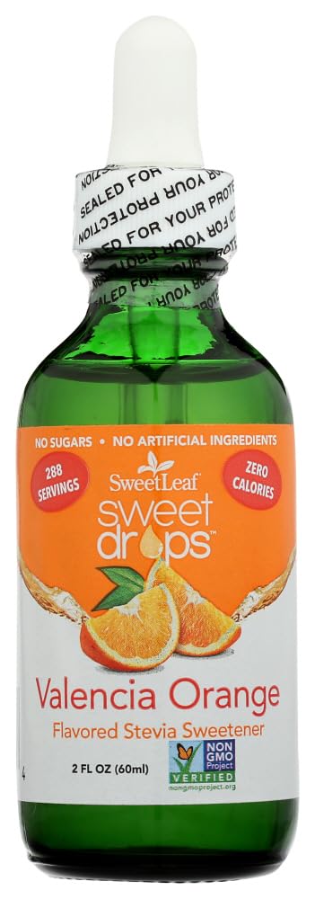 Sweet Leaf Sweet Drops Sweetener Valencia Orange