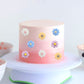 Keaziu 20 Pack Flower Cupcake Toppers Bridal Engagement Baby Shower Birthday Party Cupcake Picks Anniversary Party Decorations S