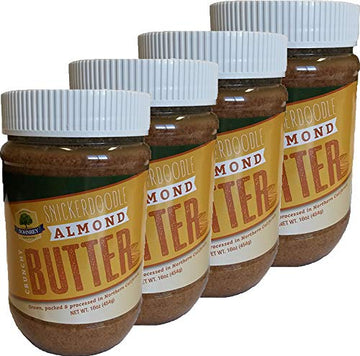 Sohnrey Family Foods Snickerdoodle Almond Butter Crunchy Nut Butter 16 oz (4-Pack)