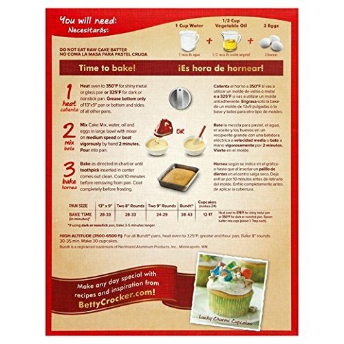 Betty Crocker Super Moist Lemon Cake Mix And Betty Crocker Rich & Creamy Lemon Frosting Bundle - 2 Of Each - 4 Items. ''There'S