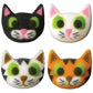 Kitty Kat Cat Edible Sugar Cake Toppers, 12 Count