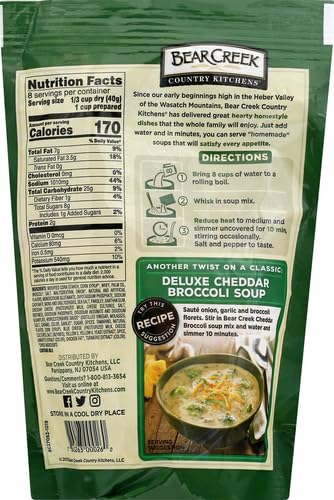 Bear Creek Soup Mix, Cheddar Broccoli, 11.2 Ounce