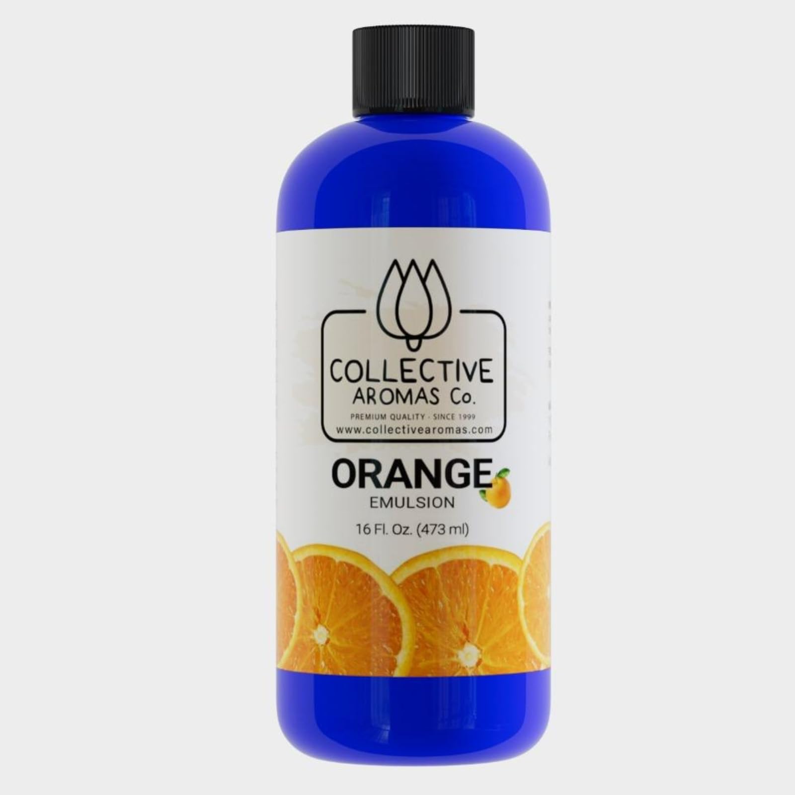 THE HONEST PRICE STORE Orange Extract Emulsion for Baking - 16 fl oz Natural Flavor for Cookies, Frosting, Ice Cream, Smoothies