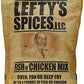 Leftys Spices Fish N Chicken Mix for Oven, Pan or Deep Fry 16oz Bag (Pack of 3) Chose Flavor Below (Original)