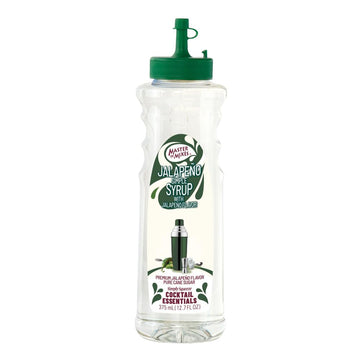 Master Of Mixes Mixed Flavor Essentials Jalapeo Simple Syrup  375 Ml Bottle (12.7 Fl Oz)