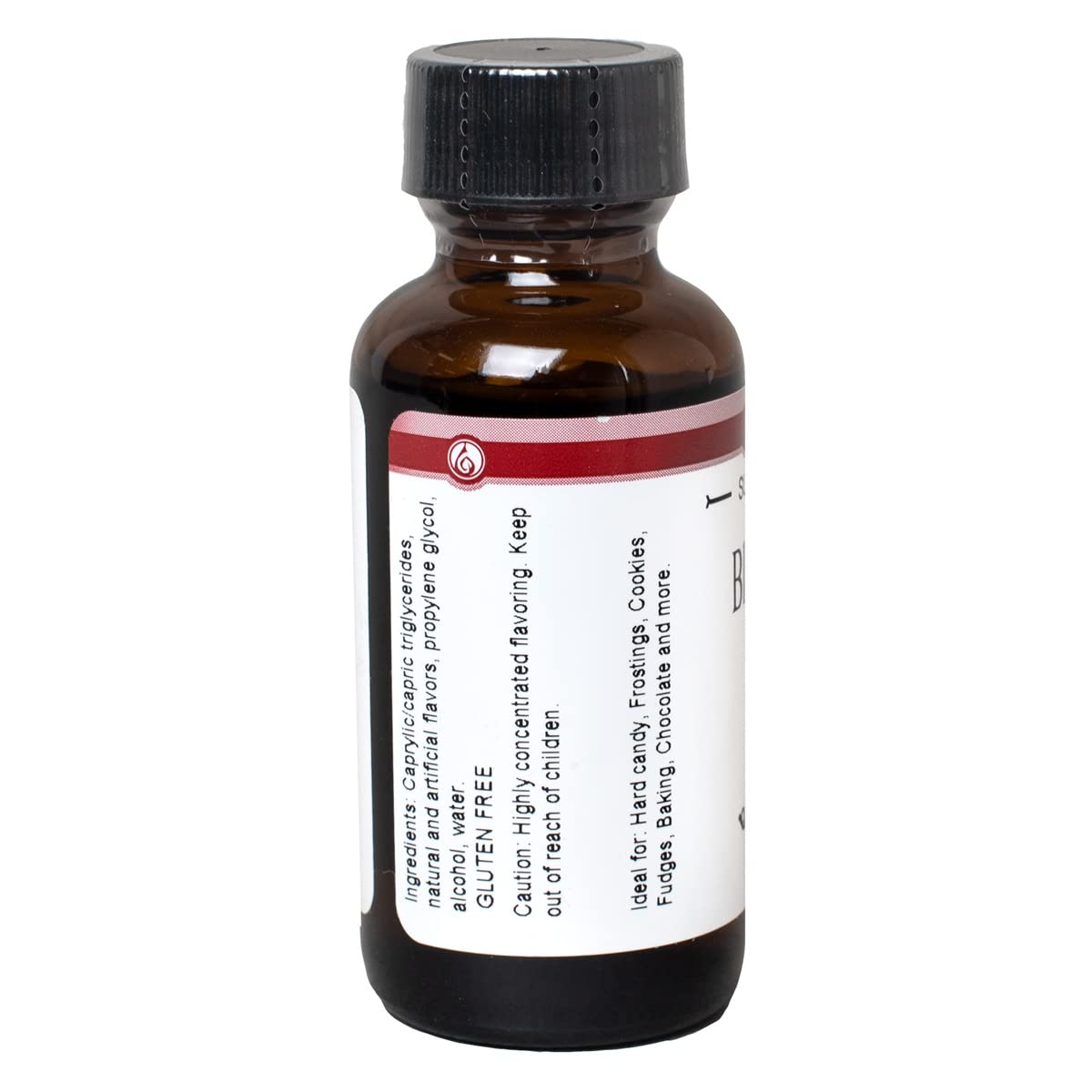 LorAnn Oils Super Strength Flavoring, Black Cherry, 1 Fl Oz - Bold Natural Flavors for Candy Making and Baking
