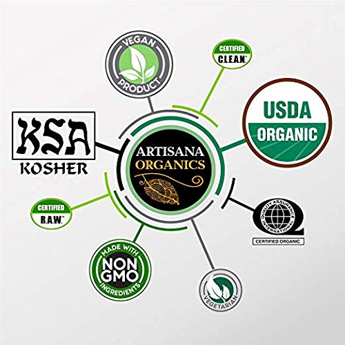 Artisana Organics Raw Walnut Butter with Cashews, 8 oz (2 Pack)