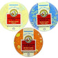 NIN JIOM Herbal Candy - 3 Tins Assortment (Mint, Original, Tangerine-Lemon) - 3 Piece Set