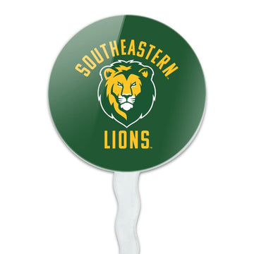 Southeastern Louisiana University Lions Logo Cupcake Picks Toppers Decoration Set Of 6