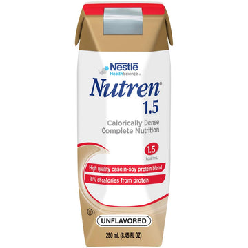 Nutren 1.5 High Calorie, Unflavored Liquid Nutrition, 8.45 Ounce (Pack Of 24)