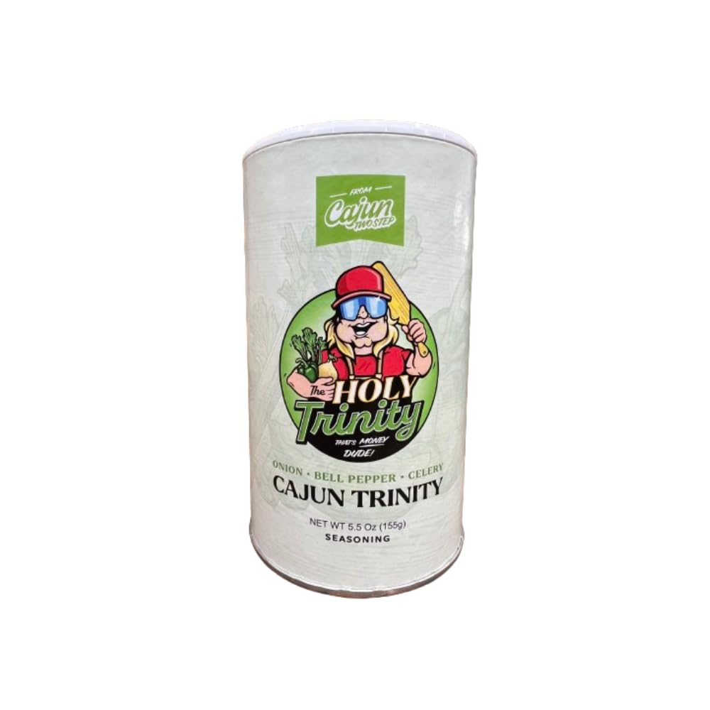 Cajun Two Step Seasoning by StaleKracker - 1 pck, The Holy Trinity (5.5 oz)
