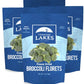 Thousand Lakes Freeze Dried Vegetables - Broccoli Florets 4-Pack 1.2 Ounces (4.8 Ounces Total) | 100% Florets - No Stems | No Sa