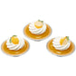 Fruit Shaped Sugar Decorations Cookie Cupcake Cake Edible Toppers 12 Pc (Lemons)