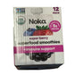 Noka Organic Superfood Fruit Smoothie Pouches – Super Berry (12 Count) | Vegan, Gluten-Free, Dairy-Free, No Added Sugar | Plant Protein & Flax Seed Healthy Snack