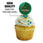 Graphics & More Northern Virginia Community College Primary Logo Cupcake Picks Toppers Decoration Set Of 6