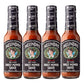 Melindas Ghost Pepper Hot Sauce - Gourmet Extra Spicy Hot Sauce - Made With Fresh Ingredients, Ghost Peppers (Bhut Jolokia), Hab