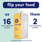 Cerebelly Organic Baby Food Pouches, Carrot Pumpkin Purees, 16 Nutrients, No Added Sugar, Fiber & Non-Gmo, 4Oz, 12 Pack