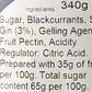 MRS BRIDGES Blackcurrant Preserve with Sloe Gin, 12oz Jar, Made in Scotland