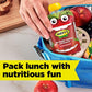 Motts No Sugar Added Strawberry Applesauce, 3.2 oz clear pouches, 12 count