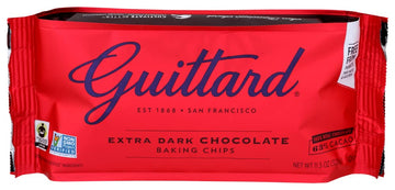 Guittard Baking Chips, 63% Extra Dark Chocolate, 11.5 Oz