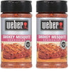 Weber Grill Smokey Mesquite Seasoning, 6 Ounce Shaker (Pack Of 2)