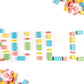 Building Blocks Candy - 3 Pound Bag - Building Block Candies - Candy Bricks Assorted Flavors - Edible Blocks Assortment